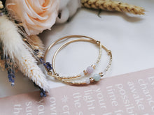 Load image into Gallery viewer, JACIE BAR BRACELET- KUNZITE FOR TRUST AND LOVE