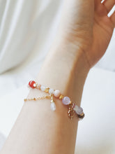 Load image into Gallery viewer, LUCKY CLOVER WELLNESS BRACELET- FOR NEW BEGINNINGS, HAPPINESS, LUCK, PROTECTION