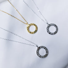 Load image into Gallery viewer, &#39;DO WHAT YOU LOVE&#39; NECKLACE- GOLD