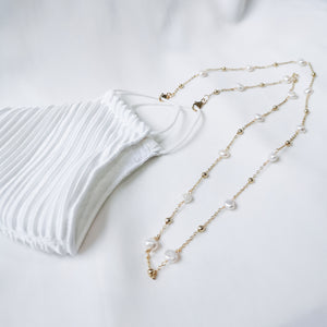 *RESTOCK* JOVIE 2-WAY FRESHWATER PEARL MASK CHAIN