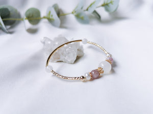 *RESTOCK* SADIE WELLNESS BRACELET- KUNZITE (ACCEPTANCE OF LOVE)