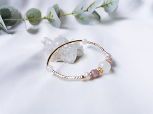 *RESTOCK* SADIE WELLNESS BRACELET- KUNZITE (ACCEPTANCE OF LOVE)