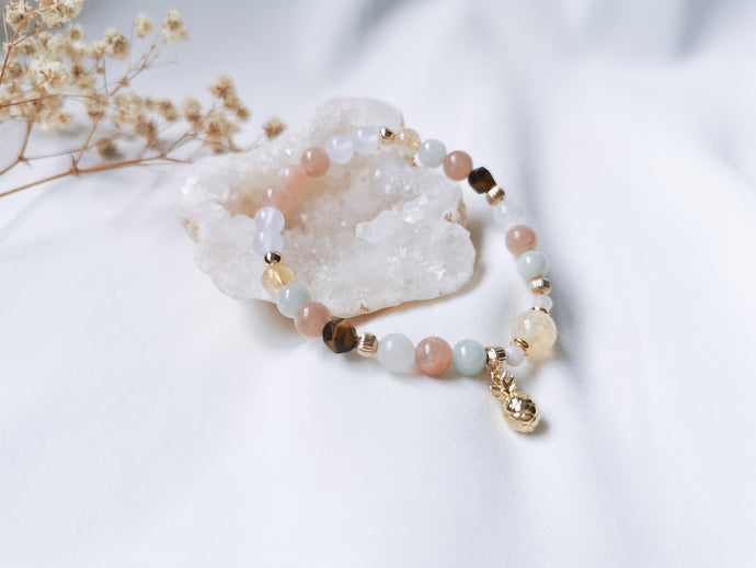 MEGAN WELLNESS BRACELET- FOR WEALTH, LUCK, PROTECTION, CALMING
