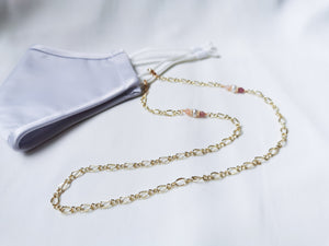 THEA MASK CHAIN (PINK)- FOR INSPIRATION, HAPPINESS