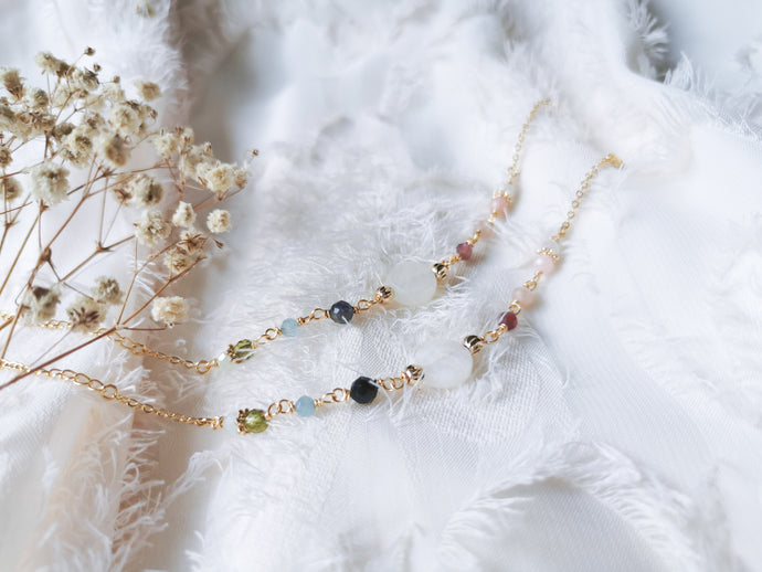 TRIXIE WELLNESS BRACELET- 8 GEMSTONES