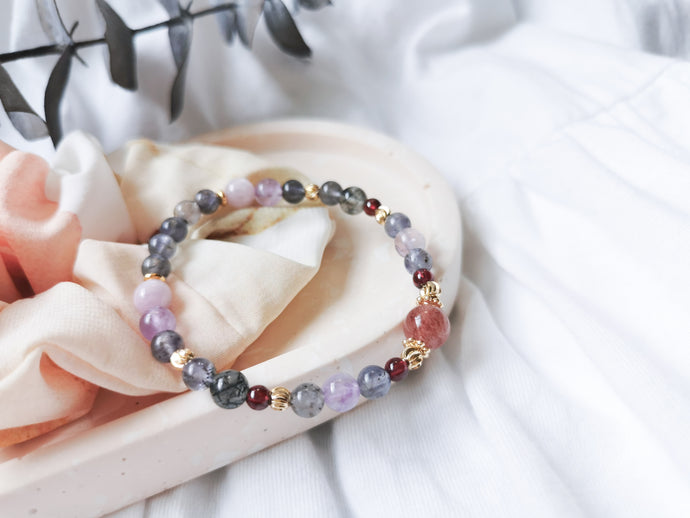 DAZZLE WELLNESS BRACELET- POSITIVE ENERGIES, HEALTH, PASSION, CALMING, WISDOM