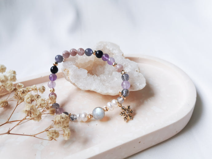 EIRA WELLNESS BRACELET- FOR ADAPTABILITY, WISDOM, PROTECTION, CREATIVITY, CLARITY, COURAGE