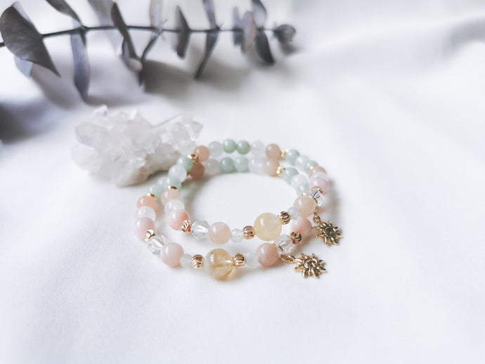 SUNSHINE WELLNESS BRACELET- FOR WEALTH, LUCK, HARMONY, STRENGTH, INDEPENDENCE