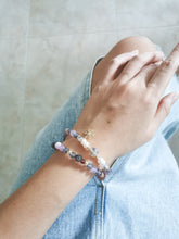 Load image into Gallery viewer, DAZZLE WELLNESS BRACELET- POSITIVE ENERGIES, HEALTH, PASSION, CALMING, WISDOM