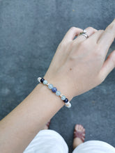 Load image into Gallery viewer, AZURE WELLNESS BRACELET- FOR CREATIVITY, WISDOM, LUCK, TRUTH