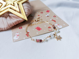 LUCIA XMAS BRACELET- FOR POSITIVE ENERGIES, INSPIRATION, HEALTH