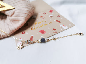 FROST XMAS BRACELET- FOR AWARNESS, WISDOM, NEW BEGINNINGS