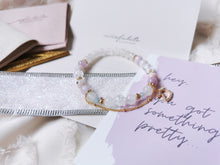 Load image into Gallery viewer, PIXIE WELLNESS BRACELET- FOR POSITIVE ENERGIES, NEW BEGINNINGS, ACCEPTANCE OF LOVE, TRUST