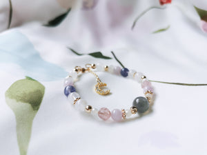 BRIELLA WELLNESS BRACELET- FOR ADAPTABILITY, WISDOM, NEW BEGINNINGS, PURPOSE, CALMING