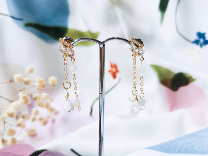 GEMI DANGLE EARRINGS- FOR STRENGTH