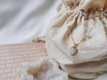 Load image into Gallery viewer, BIEL NECKLACE- ROSE QUARTZ