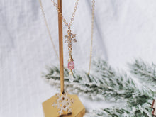 Load image into Gallery viewer, SPARKLEFLAKES NECKLACE- FOR NEW BEGINNINGS AND HOPE