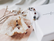 Load image into Gallery viewer, *RESTOCK* POPPIES WELLNESS BRACELET- FOR HEALING, GROUNDING, CLARITY, STRENGTH, WISDOM