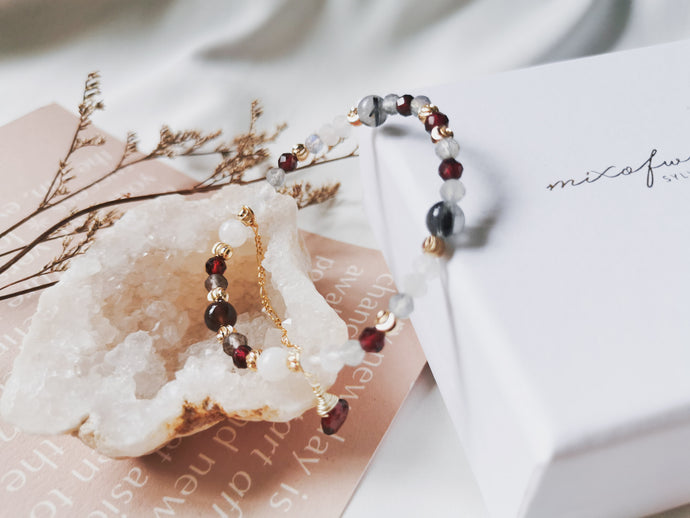 *RESTOCK* POPPIES WELLNESS BRACELET- FOR HEALING, GROUNDING, CLARITY, STRENGTH, WISDOM