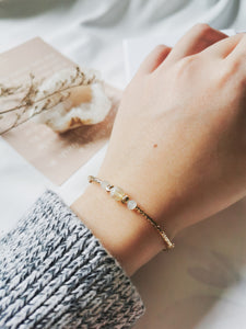 JACIE BAR BRACELET- CITRINE FOR WEALTH