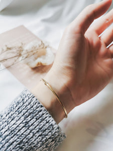 JACIE BAR BRACELET- SMOKED QUARTZ FOR GROUNDING